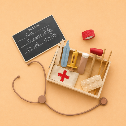 Little Beaver Doctor Kit | Pretend Play Medical Set for Toddlers