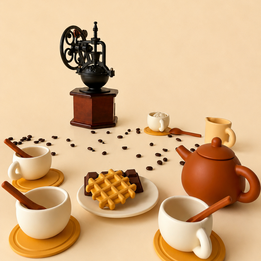 Little Beaver Tea Party Set | Korean-Inspired Pretend Play Tea Set