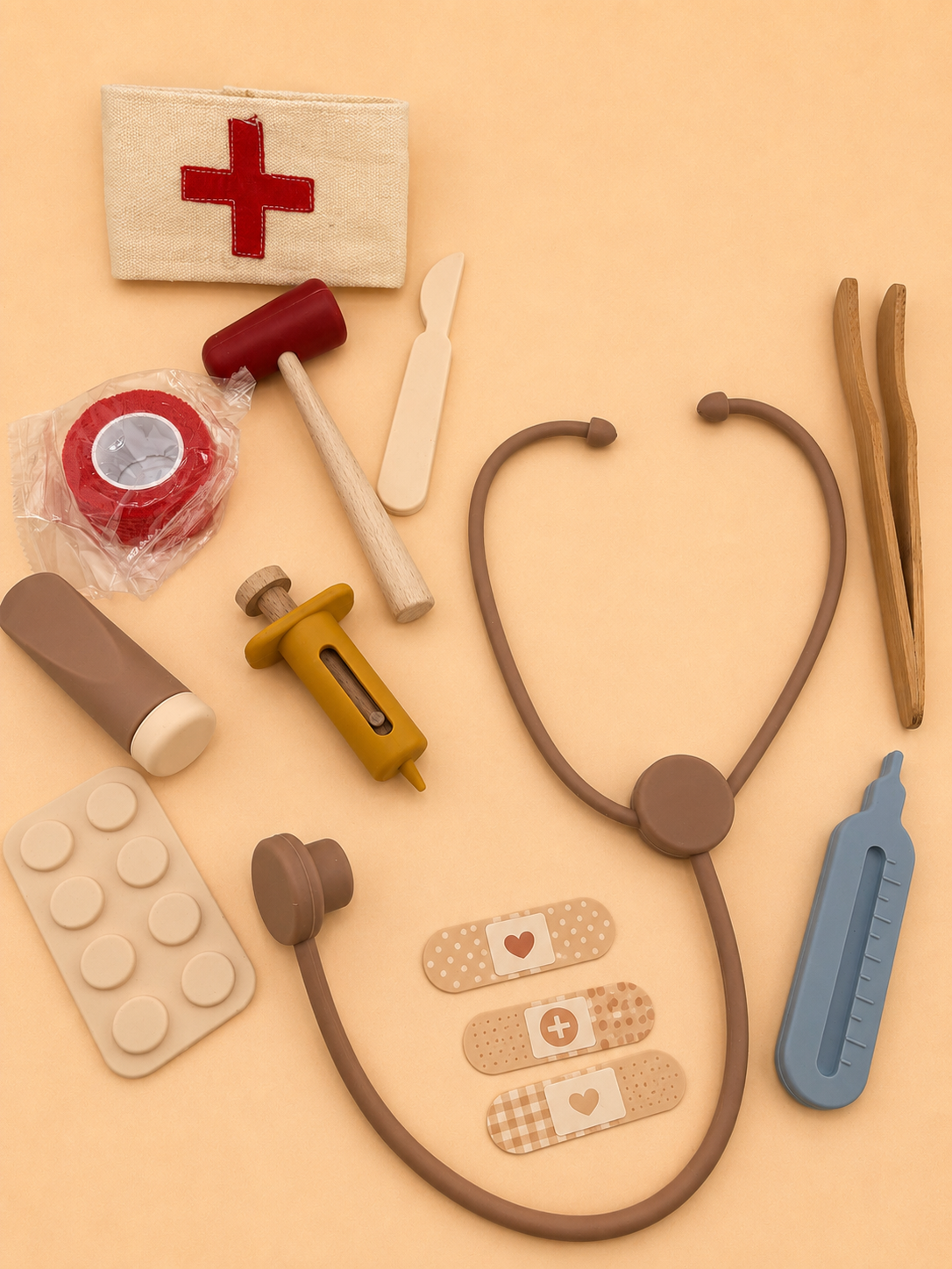 Little Beaver Doctor Kit | Pretend Play Medical Set for Toddlers