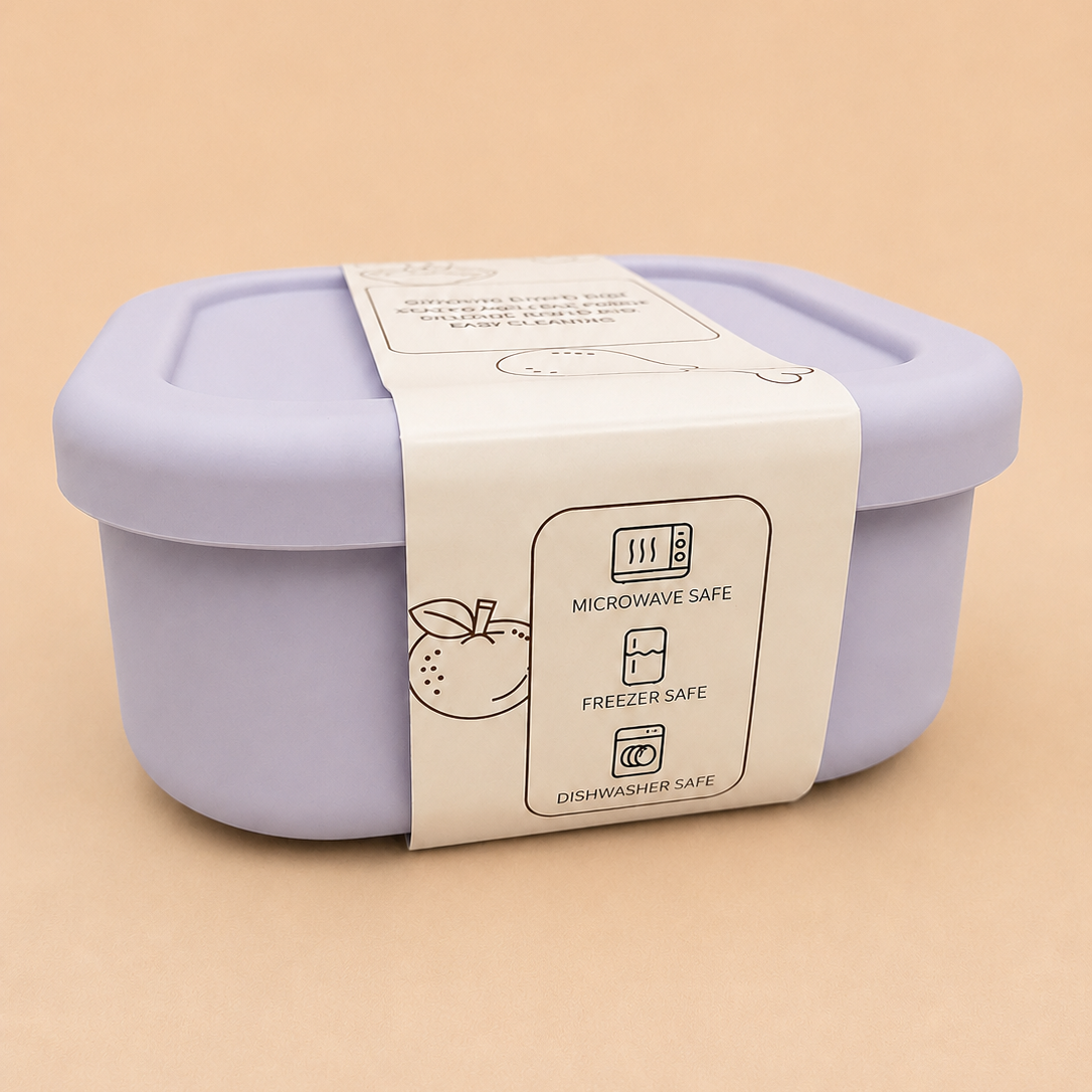The Silicone Sandwich Lunch Box-
New Collection