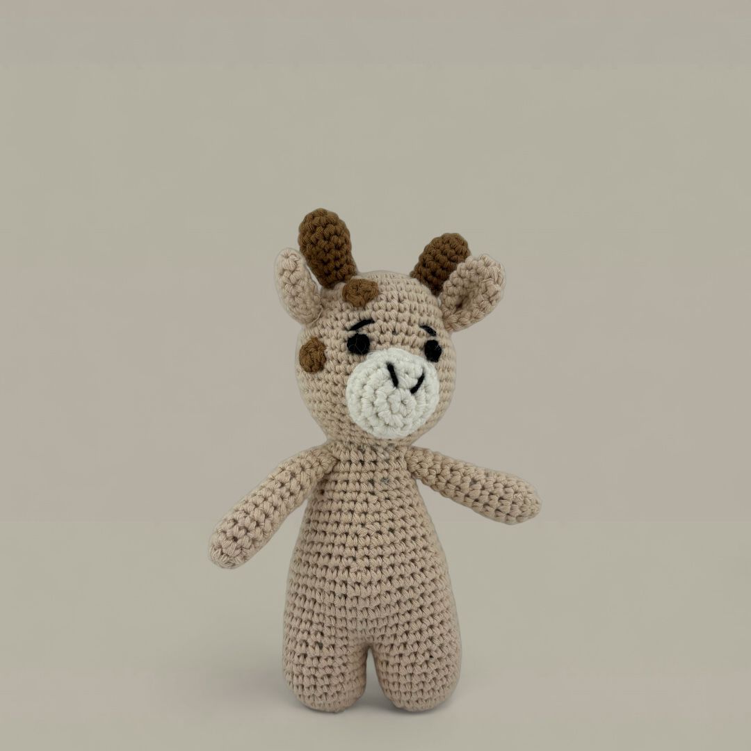 Nandi the Giraffe – Handmade Cotton Toy