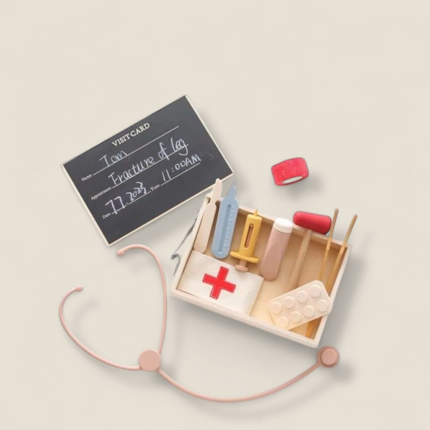 Little Beaver Doctor Kit | Pretend Play Medical Set for Toddlers