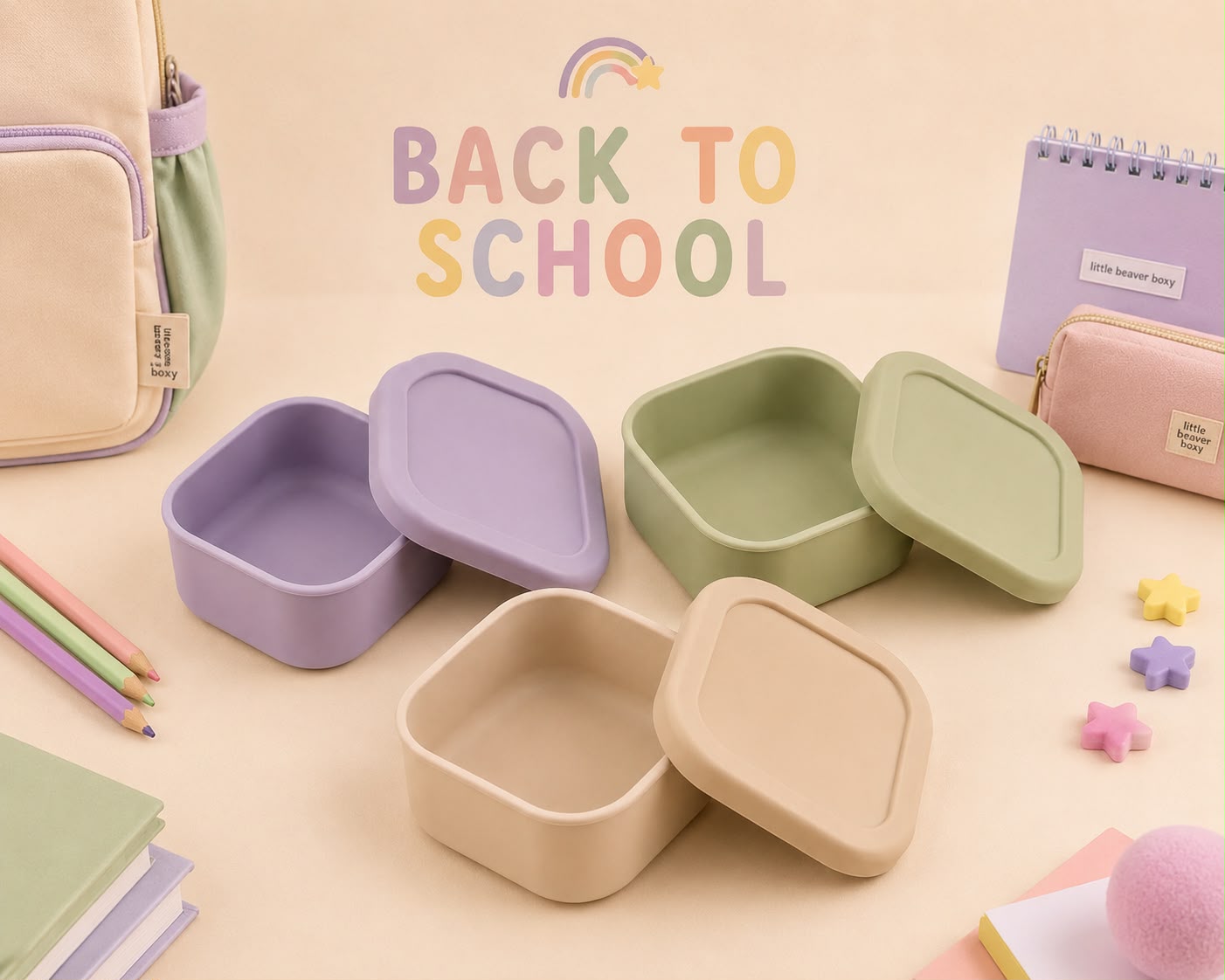 The Silicone Sandwich Lunch Box-
New Collection