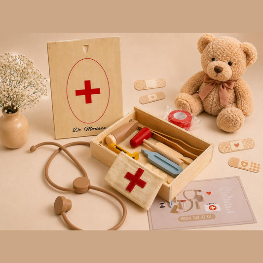 Little Beaver Doctor Kit | Pretend Play Medical Set for Toddlers