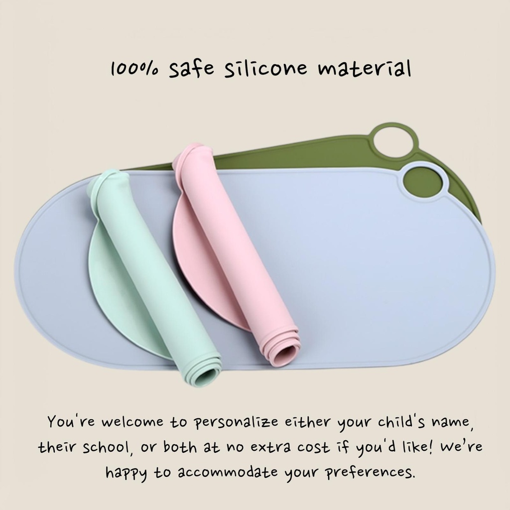 3 SILICONE PLACEMAT